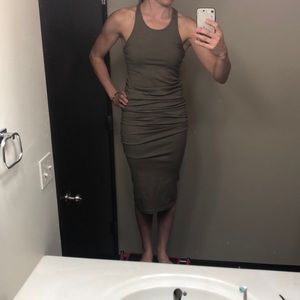 Olive Green Dress